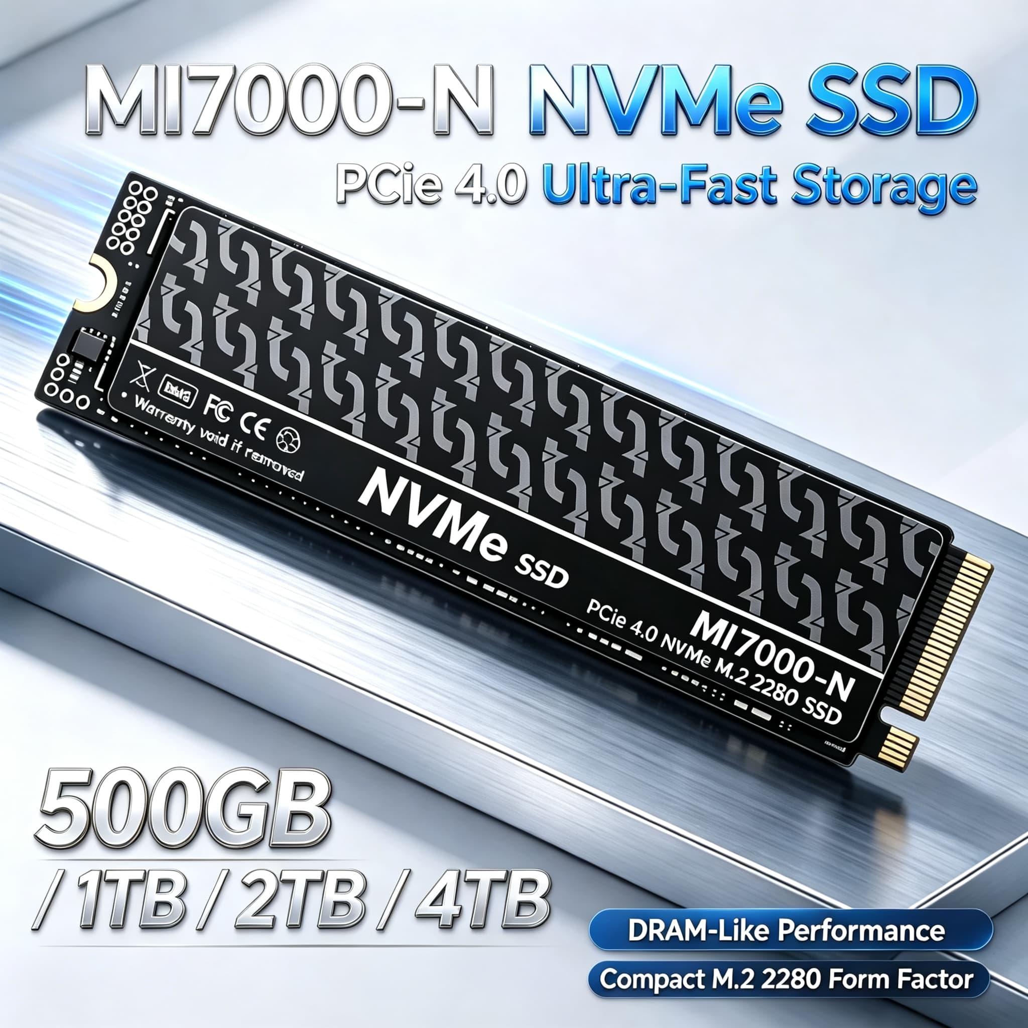 MI7000N M.2 PCIe 4.0 NVMe SSD  - M.2 Nvme 4Tb Pcie 4.0 Ssd review and price