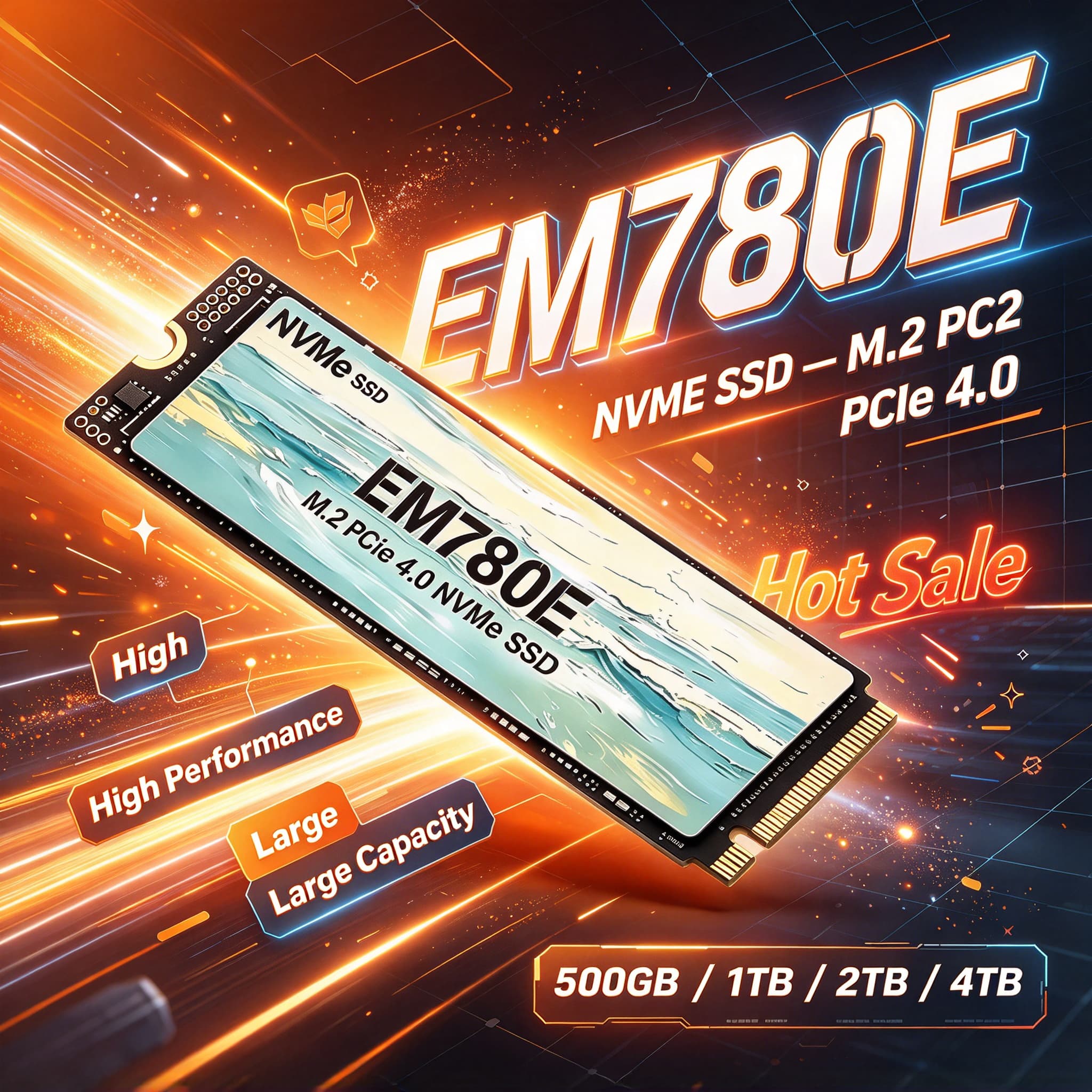 EM780E M.2 NVMe PCIe 4.0 SSD 5 - M.2 Nvme 4Tb Pcie 4.0 Ssd review and price