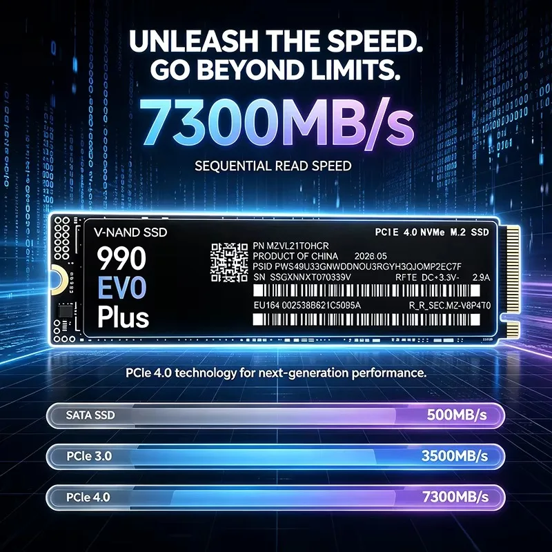 990 EVO Plus 500GB-4TB TLC 3D  - M.2 Nvme 4Tb Pcie 4.0 Ssd review and price