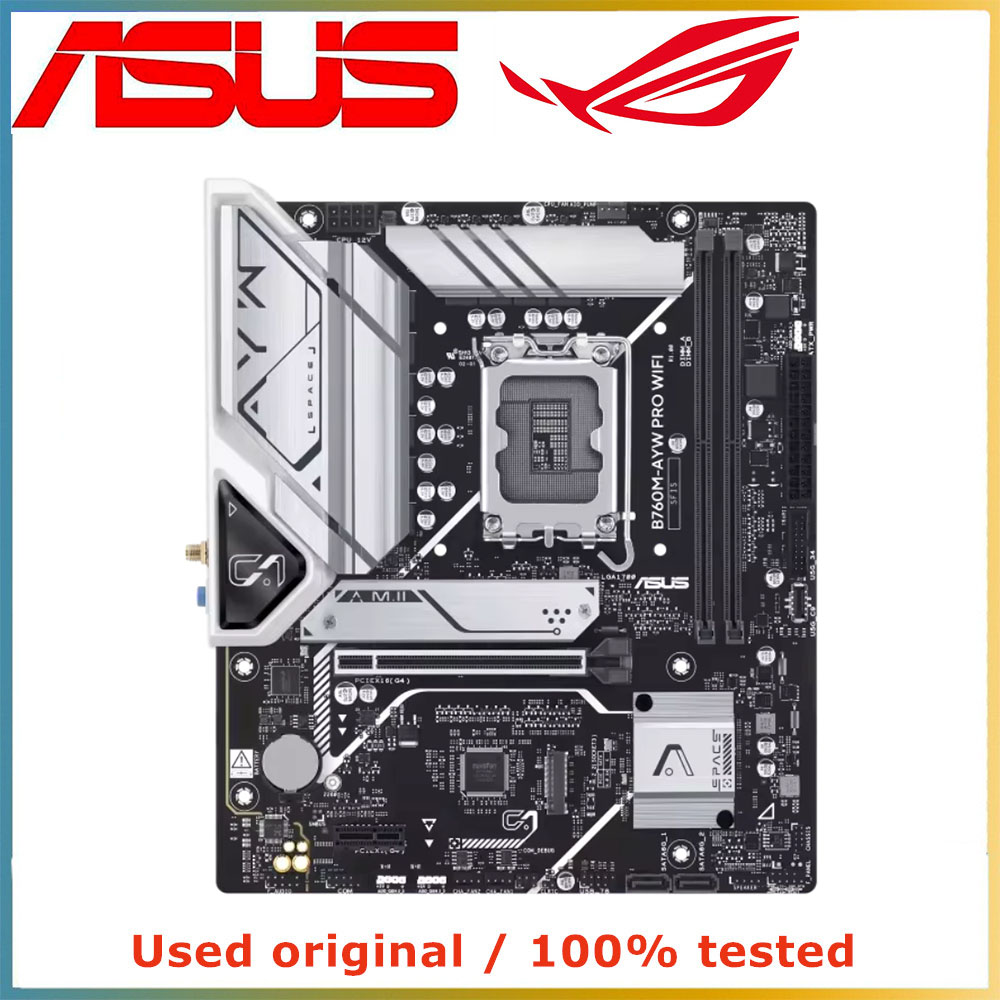 For ASUS B760M-AYW PRO WIFI LG - Lga 1700 Ddr5 Itx Motherboard review and price