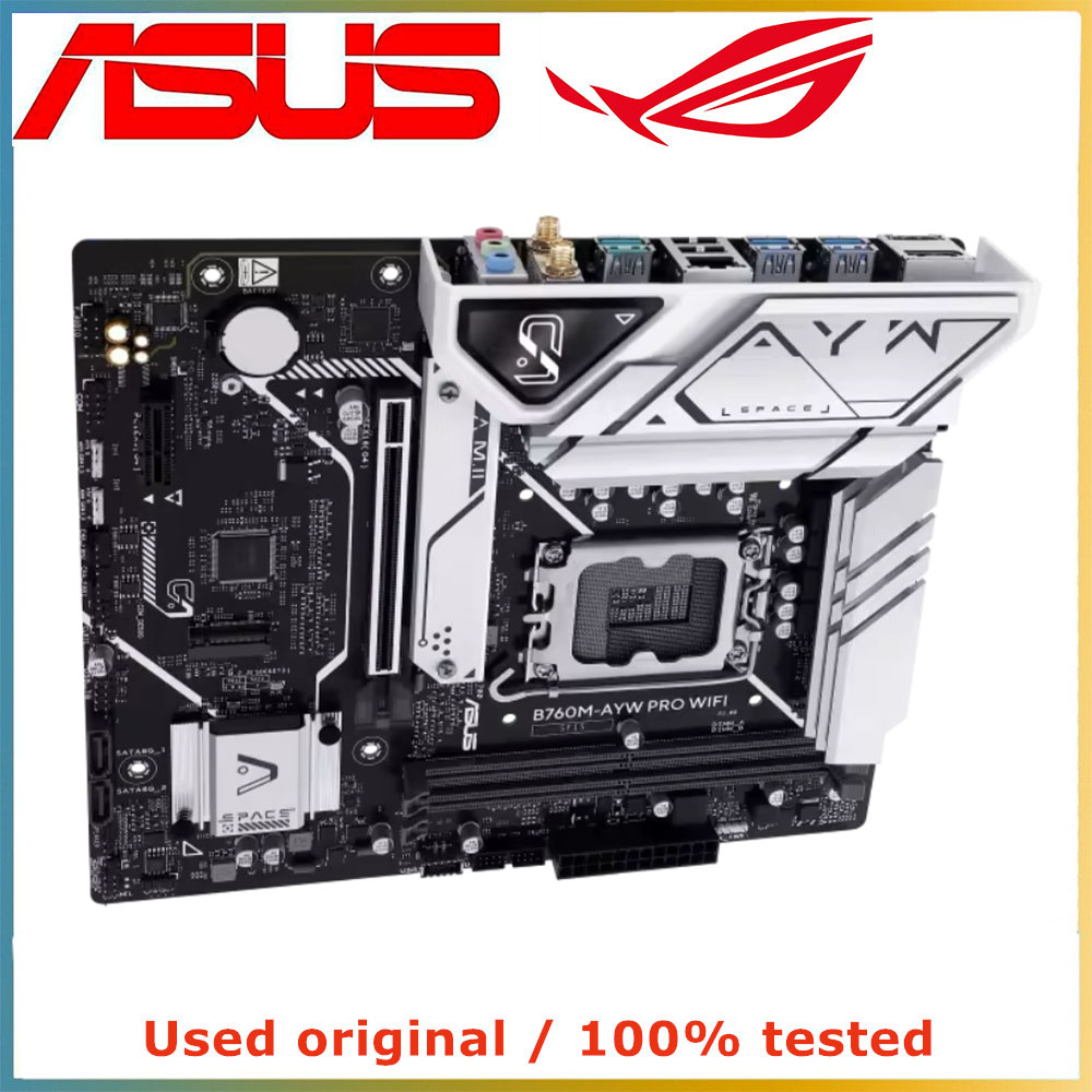 For ASUS B760M-AYW PRO WIFI LG - Lga 1700 Ddr5 Itx Motherboard review and price