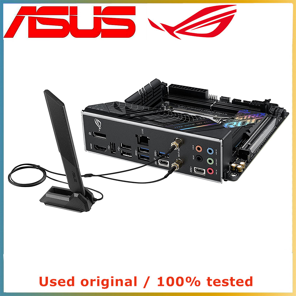 For ASUS ROG STRIX B760-I GAMI - Lga 1700 Ddr5 Itx Motherboard review and price